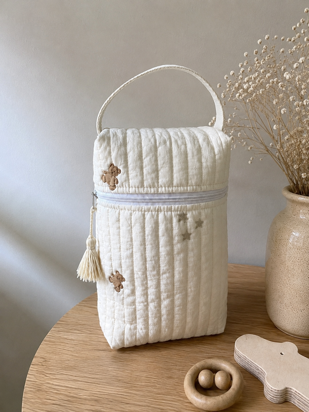 Organizer Pannolini Trapuntato per Passeggino – Borsa Mamma Portatile