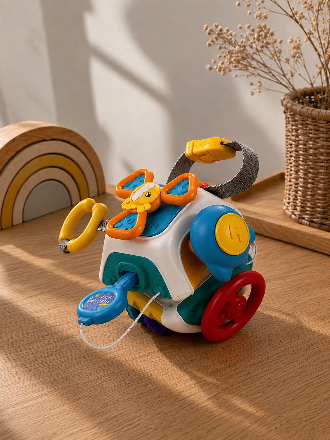 busy board cube montessori – gioco sensoriale educativo