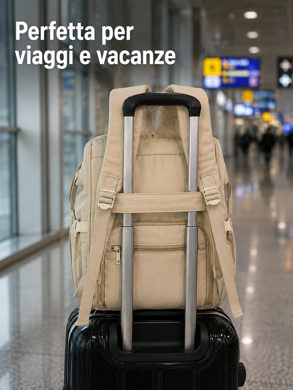 Zaino Fasciatoio Premium – Organizzazione Perfetta per Ogni Mamma