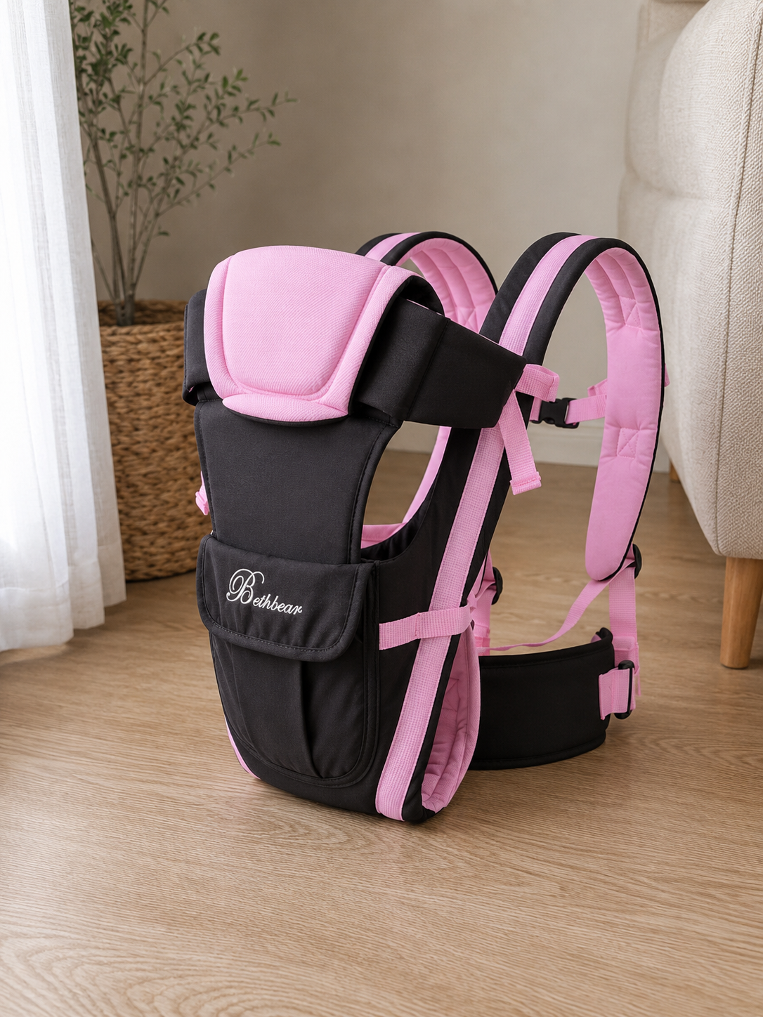 Baby Carrier 4-in-1 Ergonomico – Marsupio Neonato Regolabile
