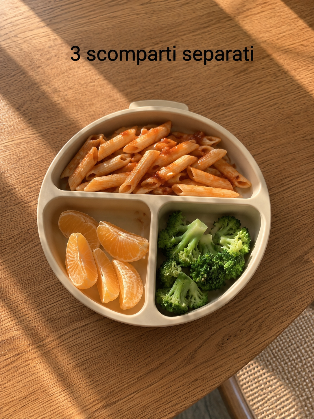 Piatto in Silicone per Bambini con Ventosa Antiscivolo – Sicuro BPA Free