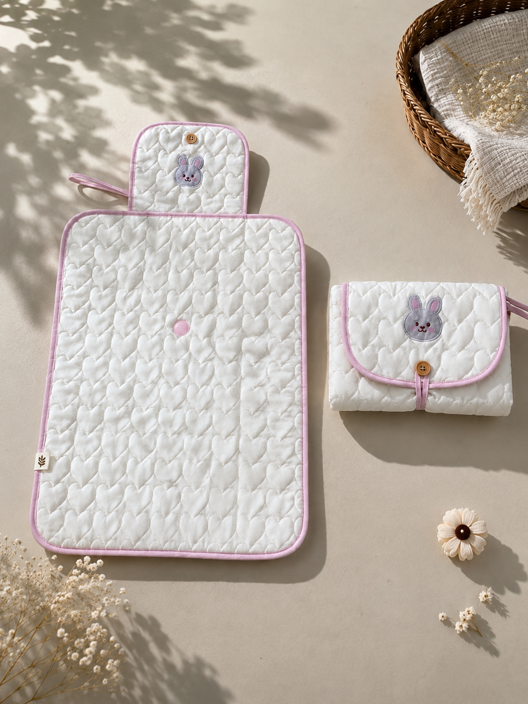 Fasciatoio portatile baby – design pieghevole elegante