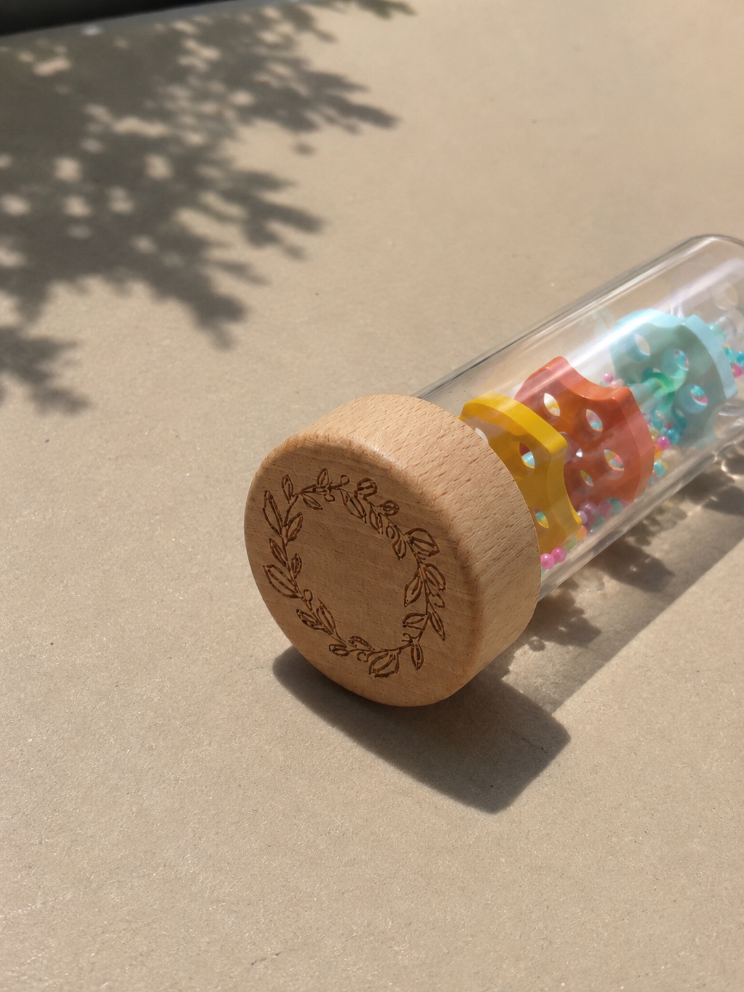 Rain Stick Montessori Baby – Gioco Sensoriale in Legno