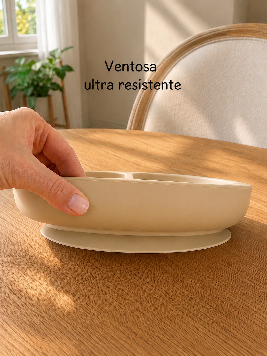 Piatto in Silicone per Bambini con Ventosa Antiscivolo – Sicuro BPA Free