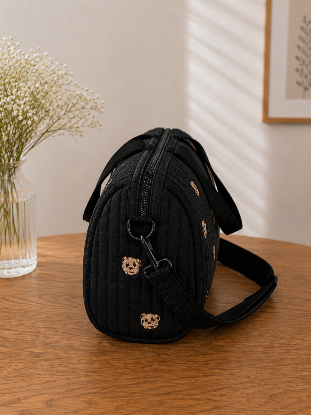 Borsa Fasciatoio Baby Grande in Cotone – Organizer Mamma da Viaggio