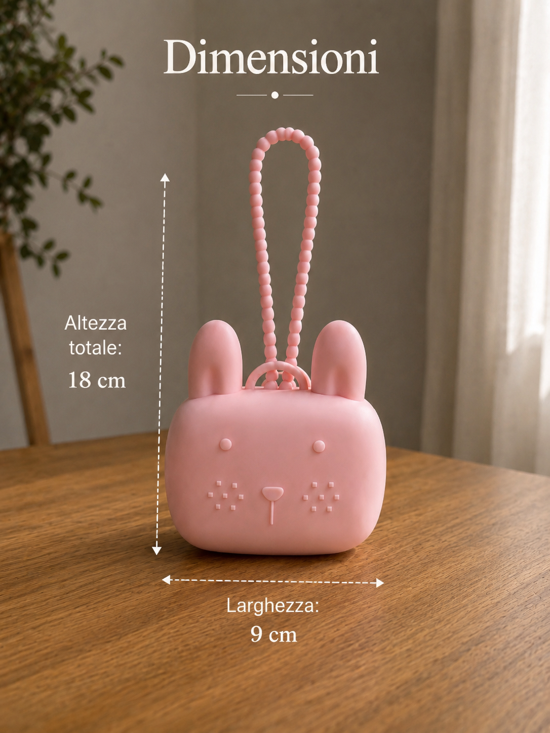 Porta Ciuccio in Silicone per Bambini