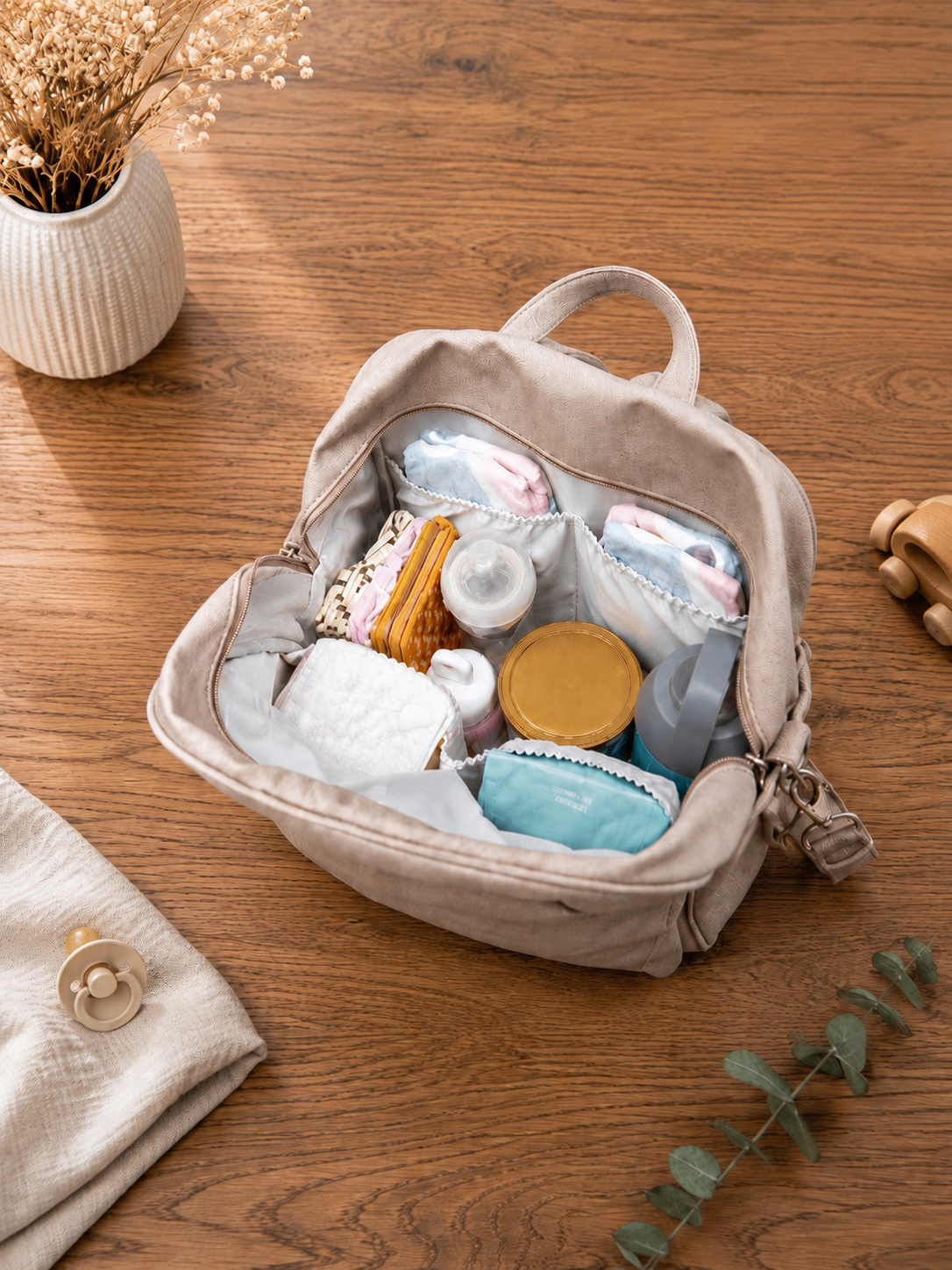 Zaino Fasciatoio Neonato Impermeabile Leggero e Fashion
